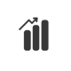 rising graphic icon
