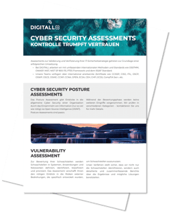 Cyber Security Assessments - Kontrolle trumpft Vertrauen